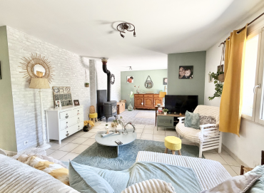 Maison familiale de 150 m² au cœur de la nature – Terrain d'environ 1 hectare avec forêt – 20 min de Nevers